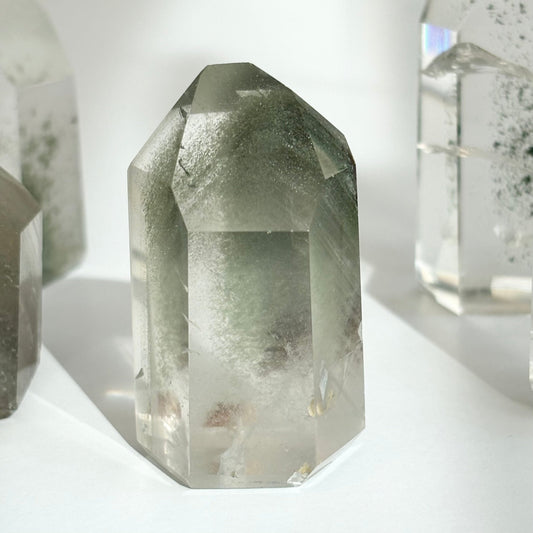 Green Chlorite Quartz healing properties - Shiny Crystals