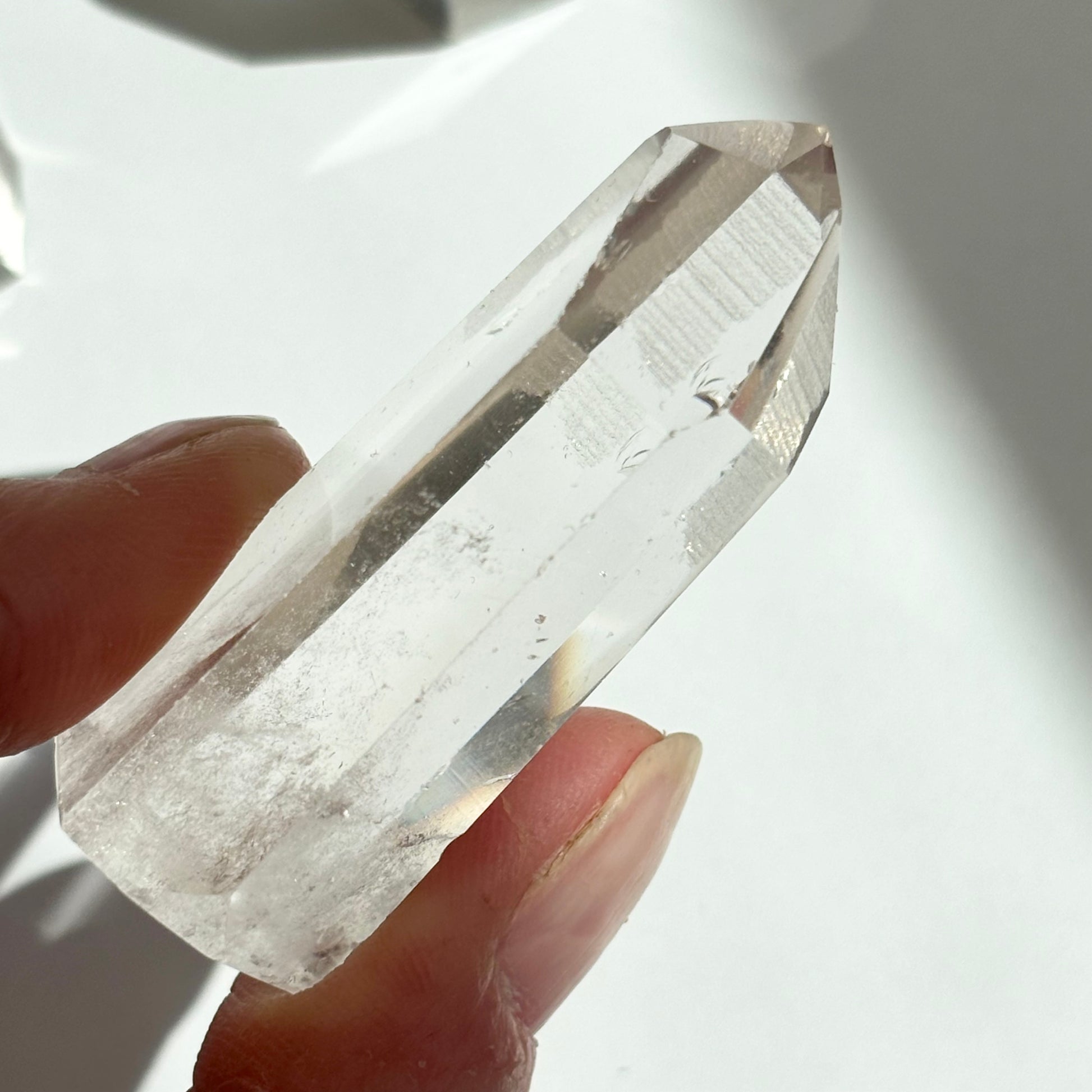 Lemurian Quartz Point | H - Shiny Crystals