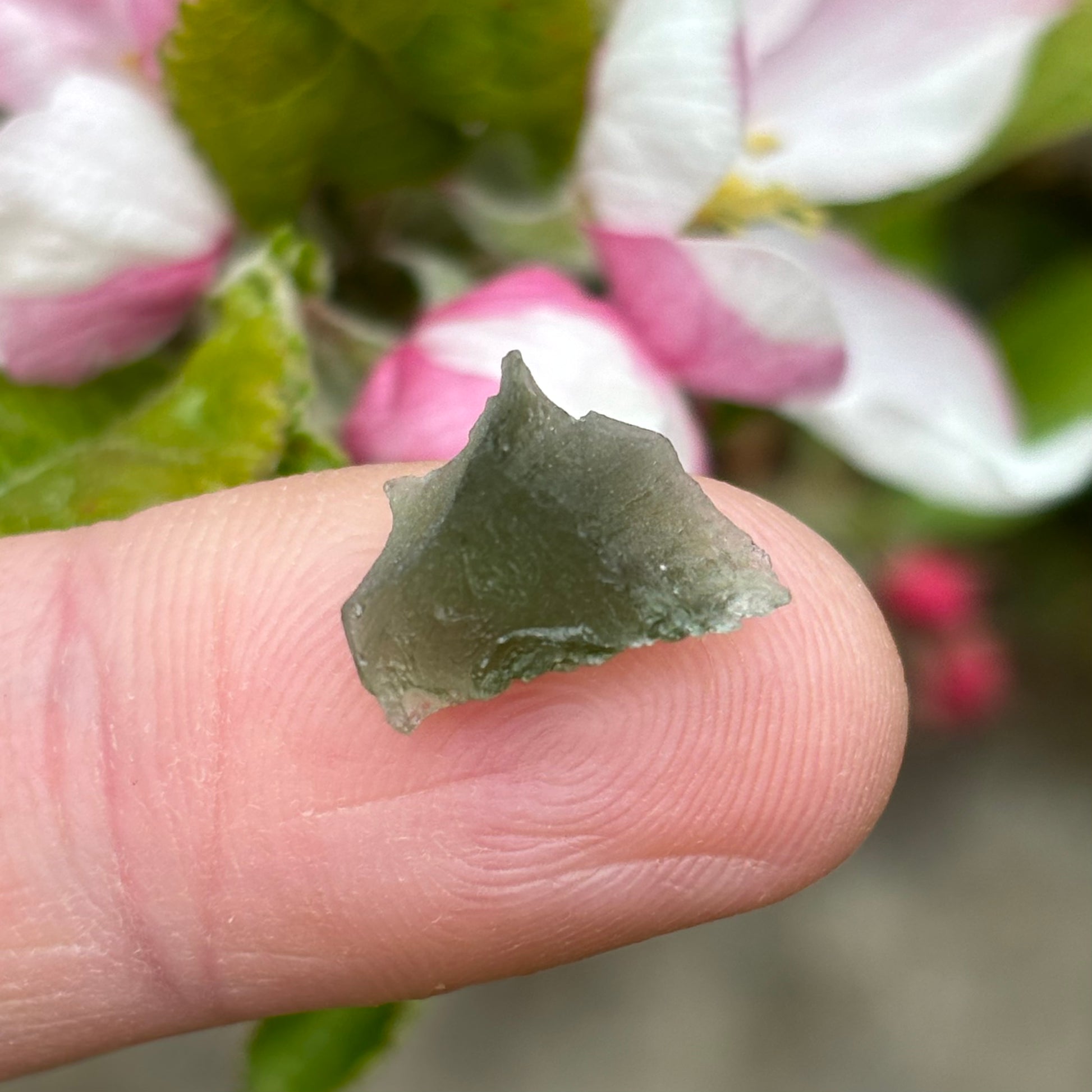 Natural Moldavite | 0.69g - Shiny Crystals