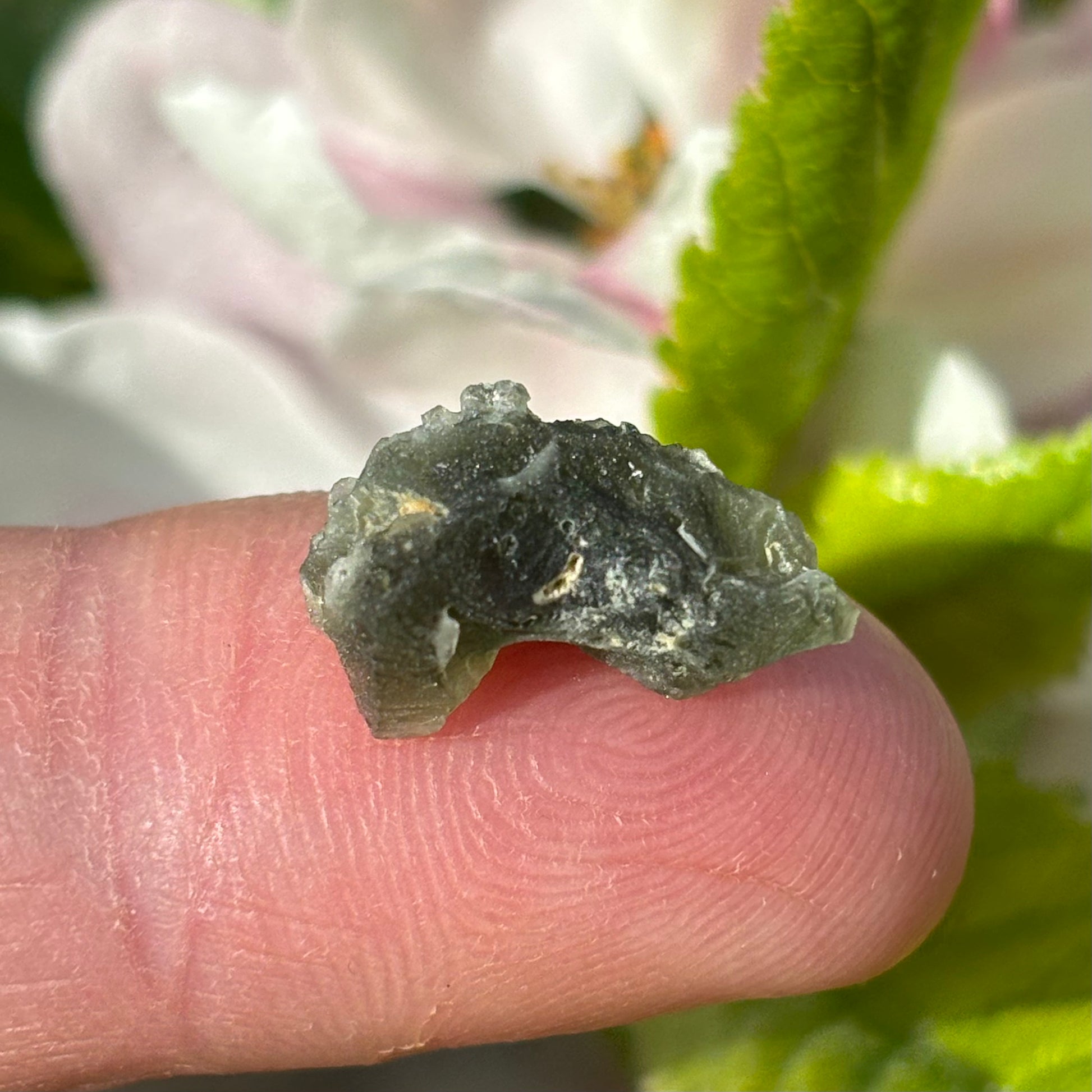 Natural Moldavite | 0.91g - Shiny Crystals