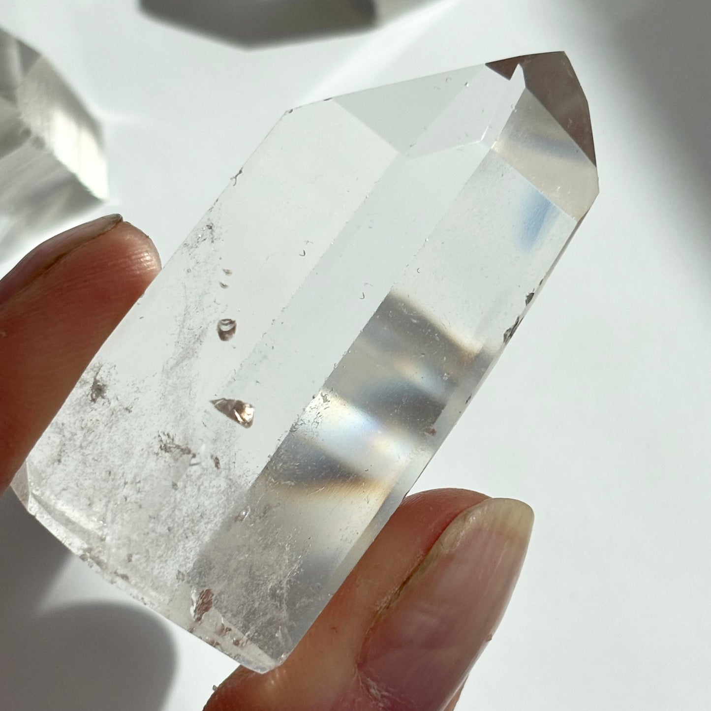 Lemurian Quartz Point | H - Shiny Crystals