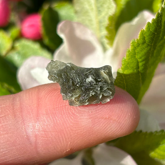 Natural Moldavite | 0.91g - Shiny Crystals