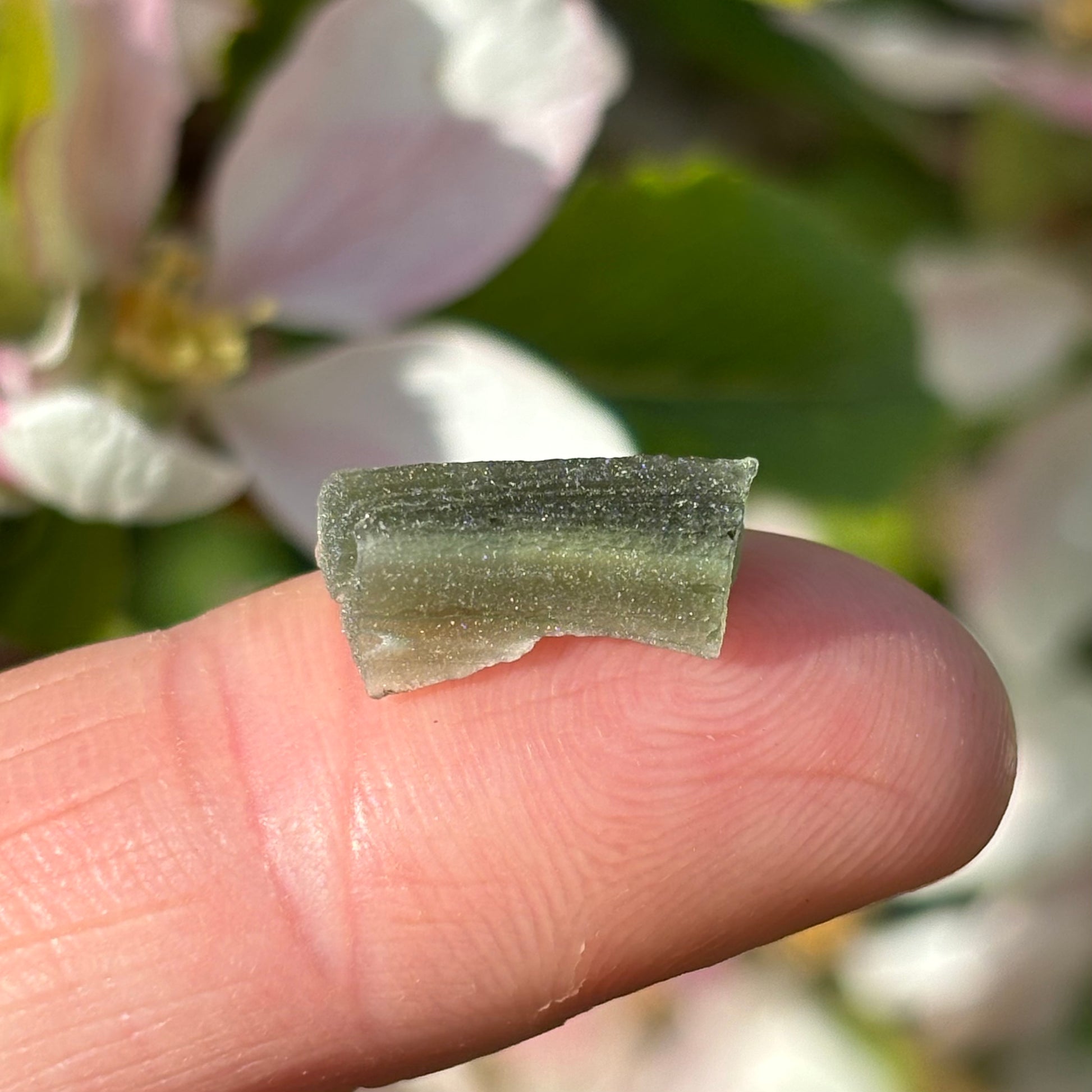 Natural Moldavite | 0.65g - Shiny Crystals