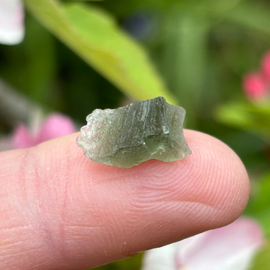 Natural Moldavite | 0.69g - Shiny Crystals