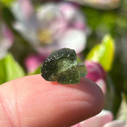 Natural Moldavite | 0.71g - Shiny Crystals