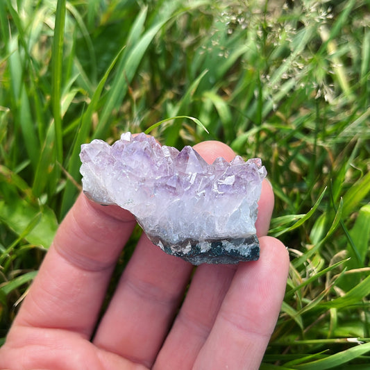 Amethyst Cluster | C - Shiny Crystals