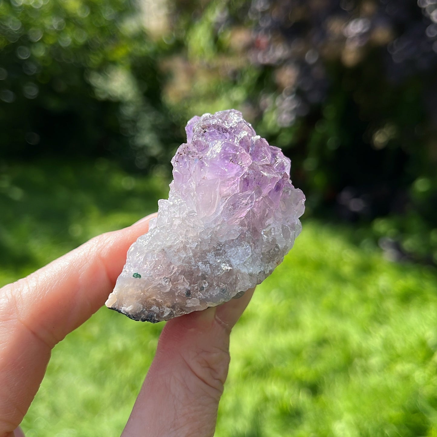 Amethyst Cluster | F - Shiny Crystals