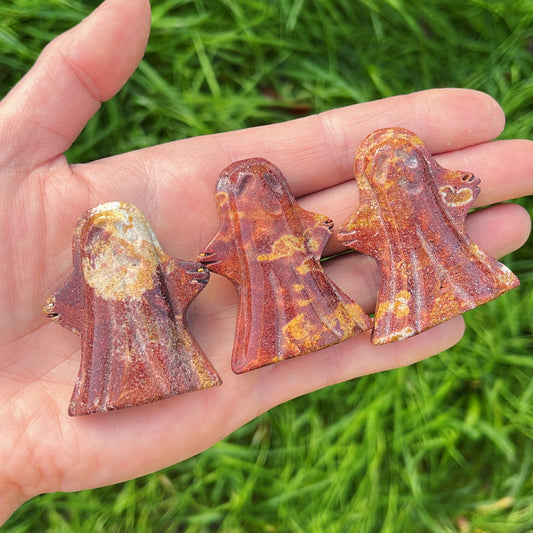 Brecciated Jasper Ghost - Shiny Crystals