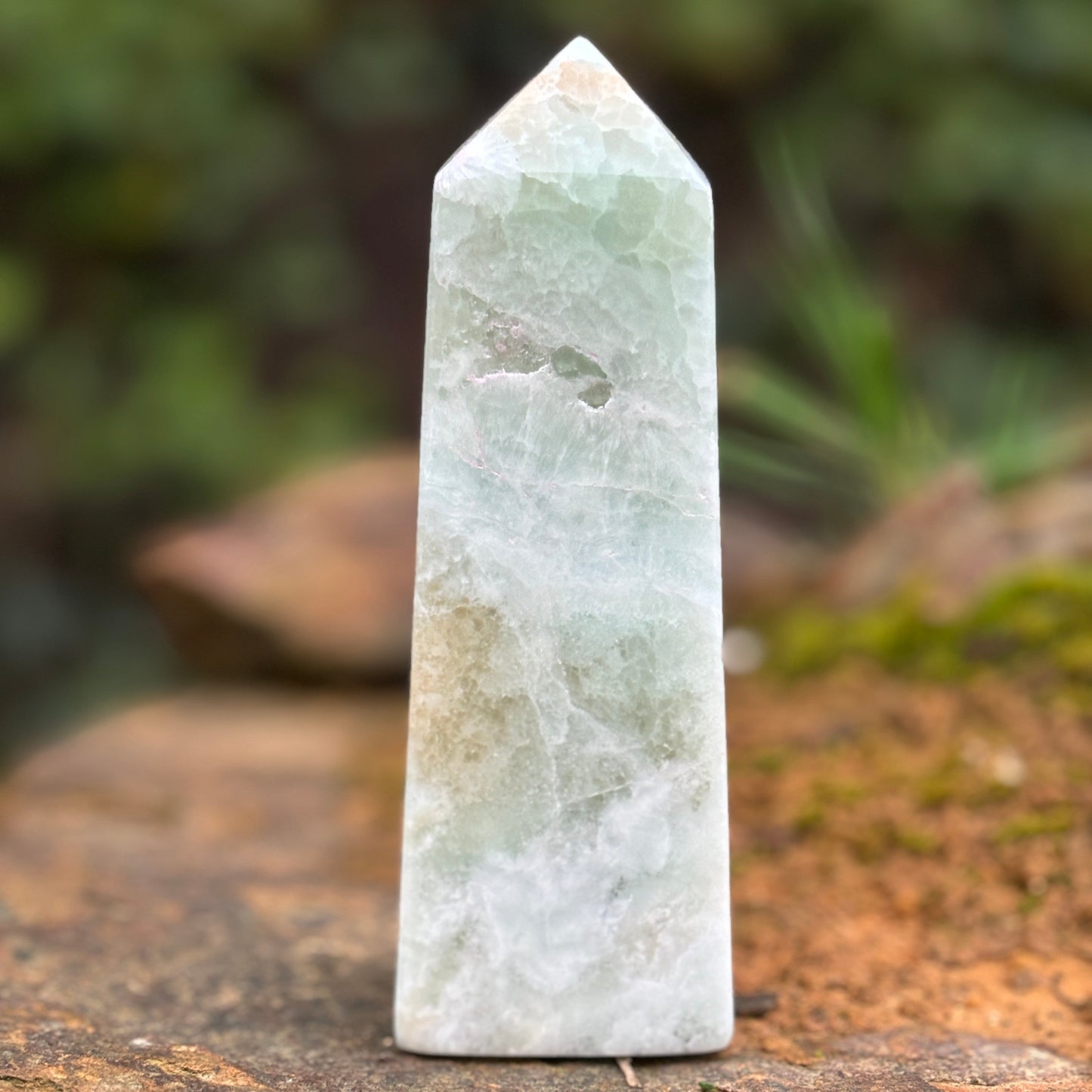 Caribbean Calcite Obelisk Tower | A - Shiny Crystals