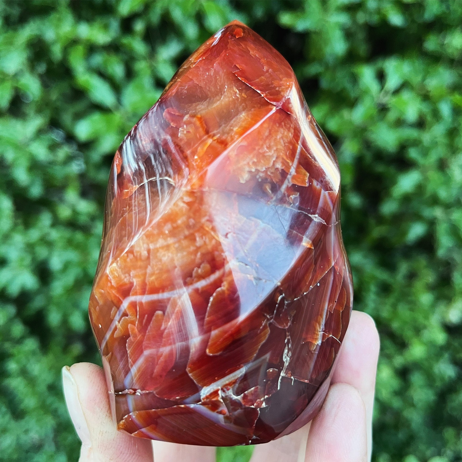 Carnelian Flame | A - Shiny Crystals