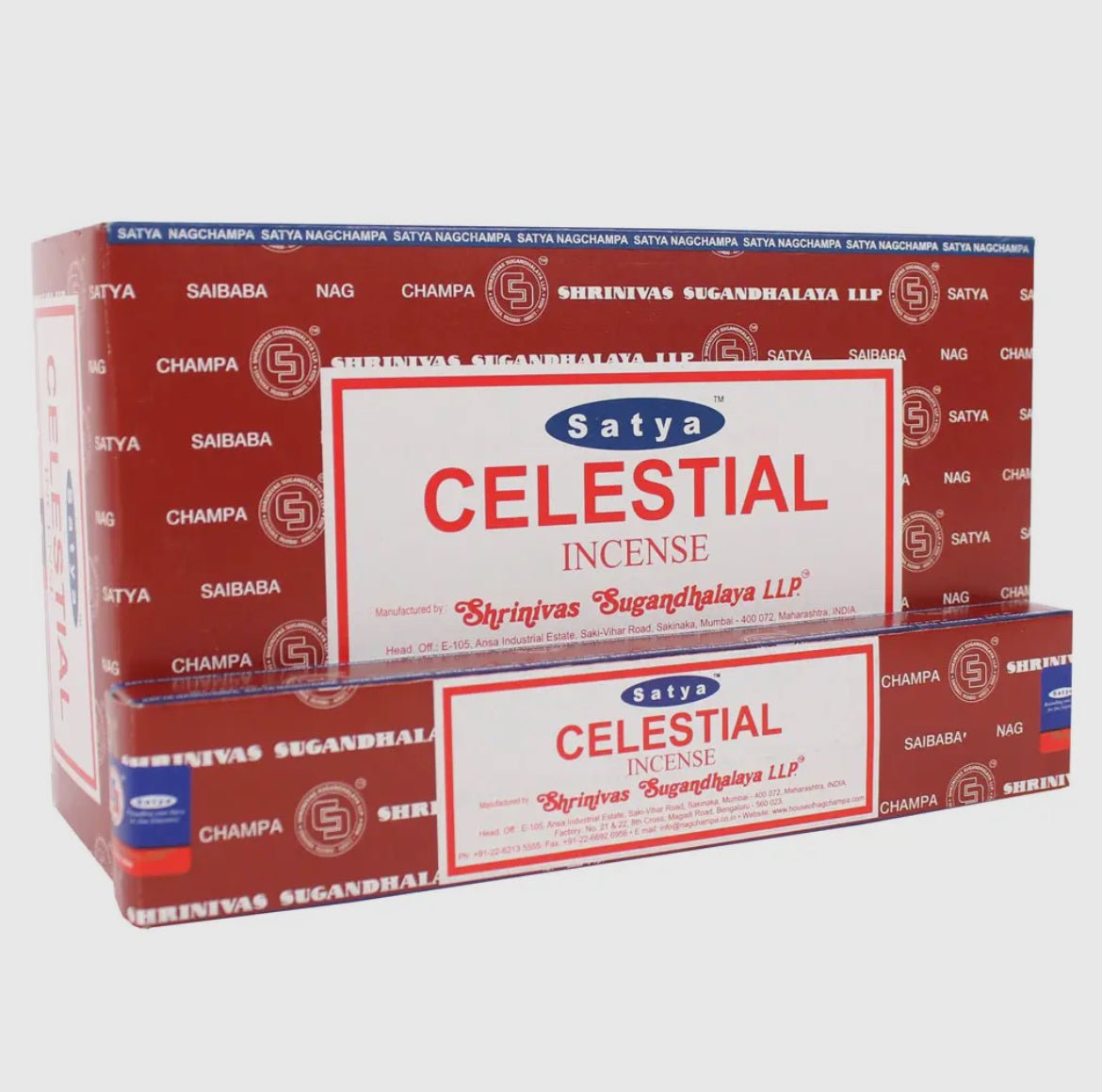 Celestial Satya Incense Sticks Pack - Shiny Crystals