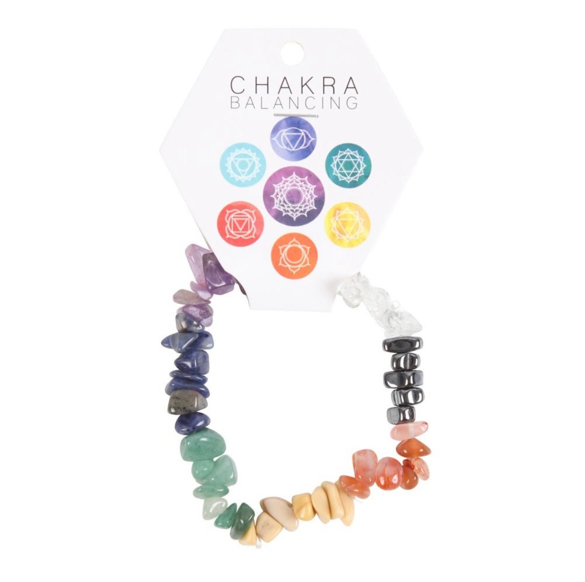 Chakra Crystal Bracelet - Shiny Crystals