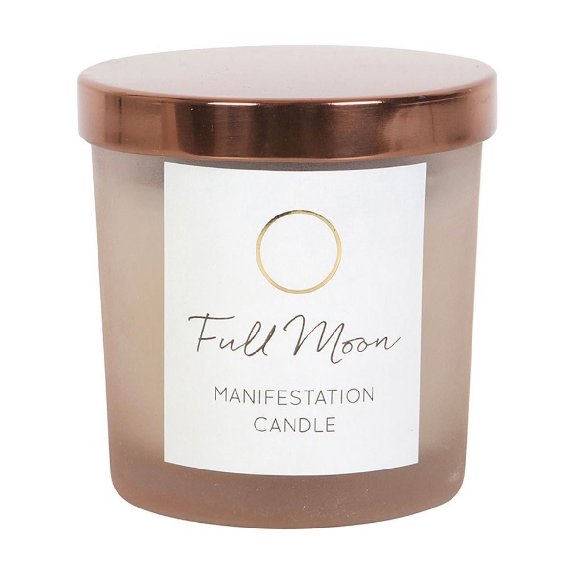 Full Moon Eucalyptus Crystal Chip Candle - Shiny Crystals