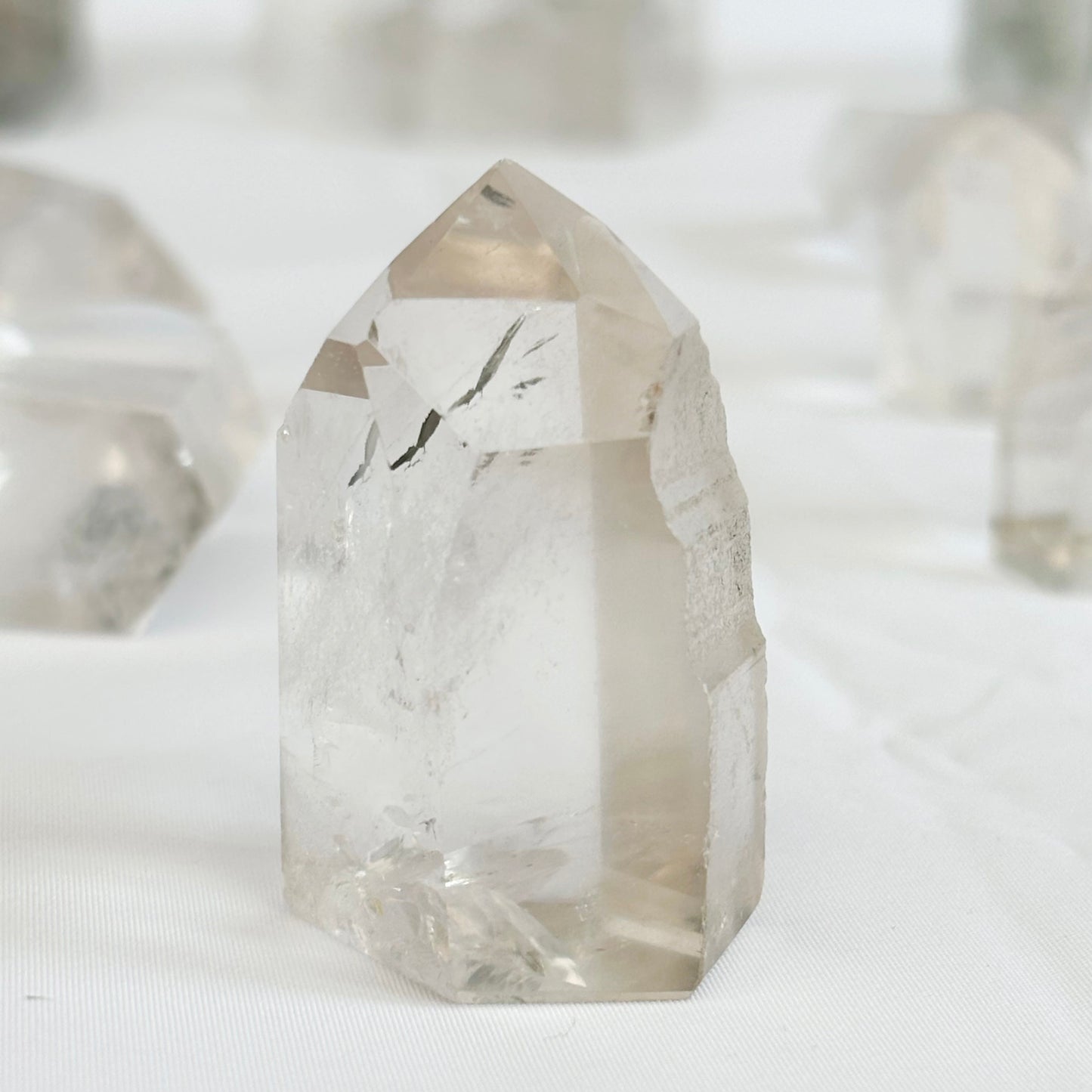 Lemurian Quartz Point | C - Shiny Crystals