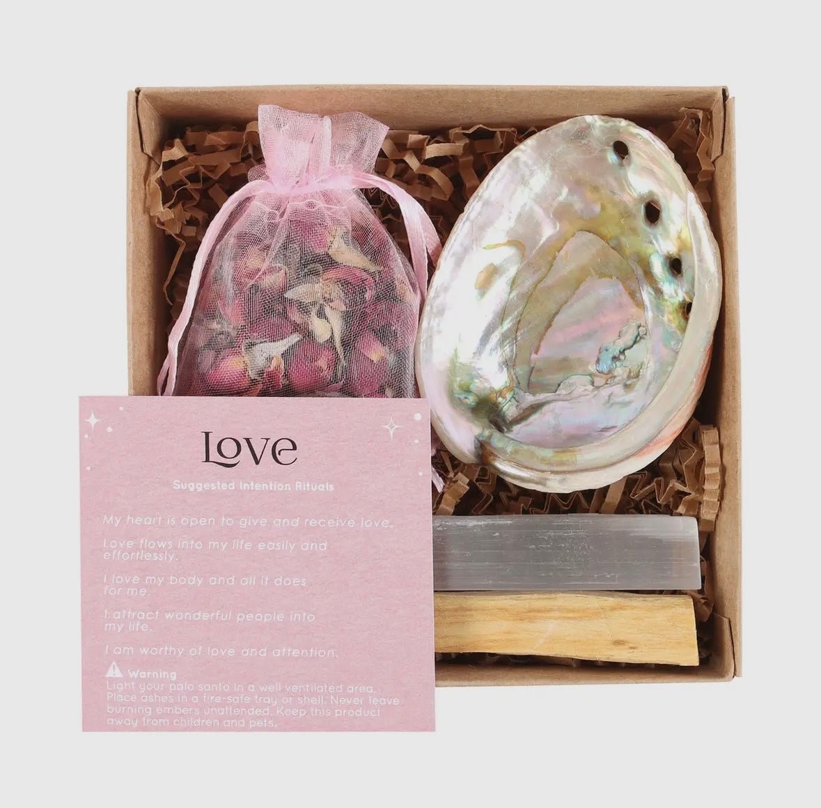 Herbal Magick Self Love Spell Kit - Shiny Crystals