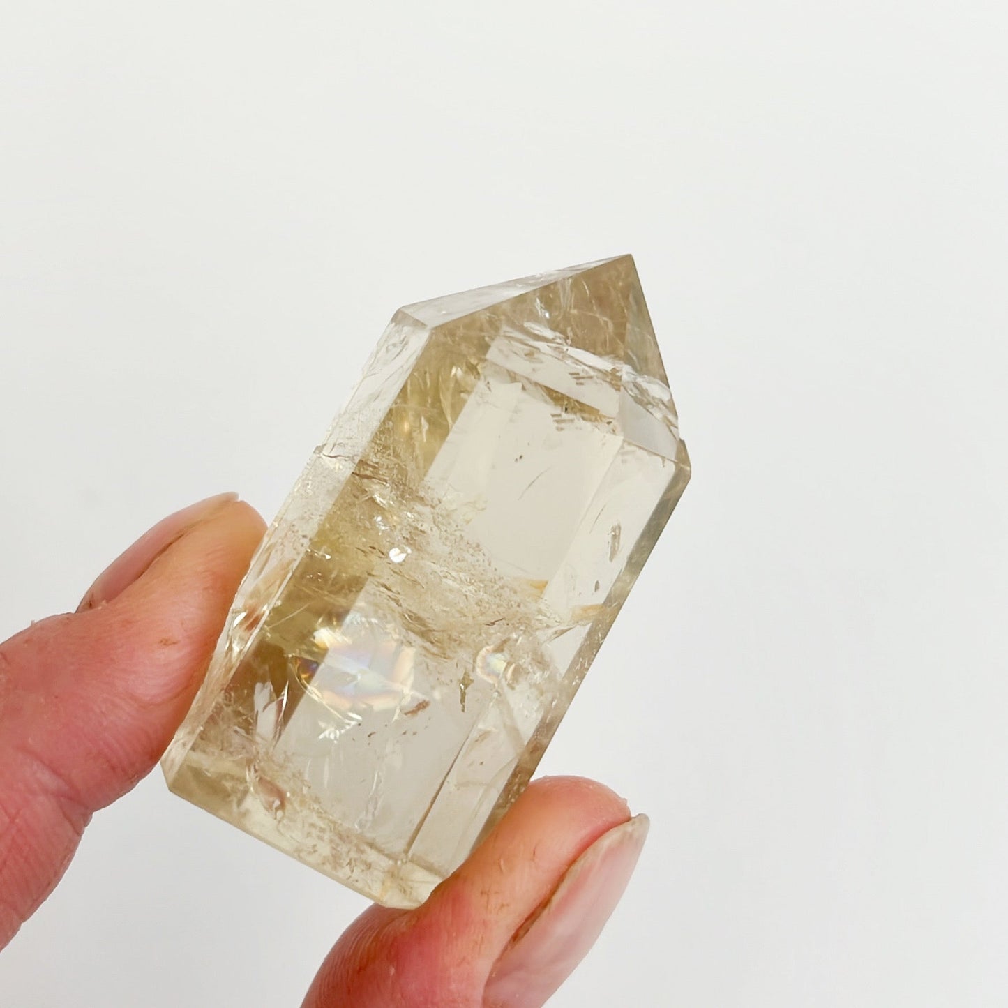 Natural Citrine Tower Point | A - Shiny Crystals