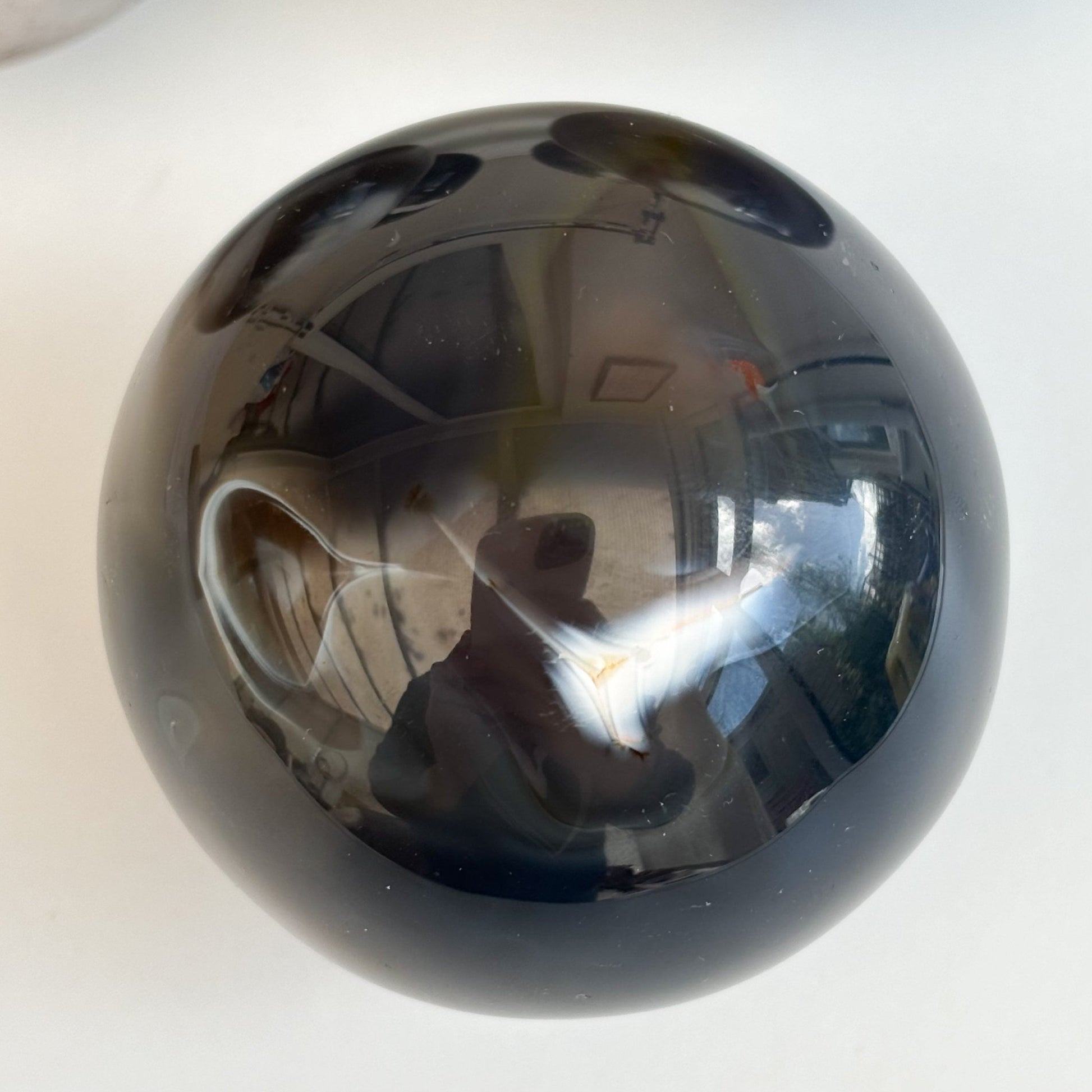 Orca Agate Sphere | E - Shiny Crystals