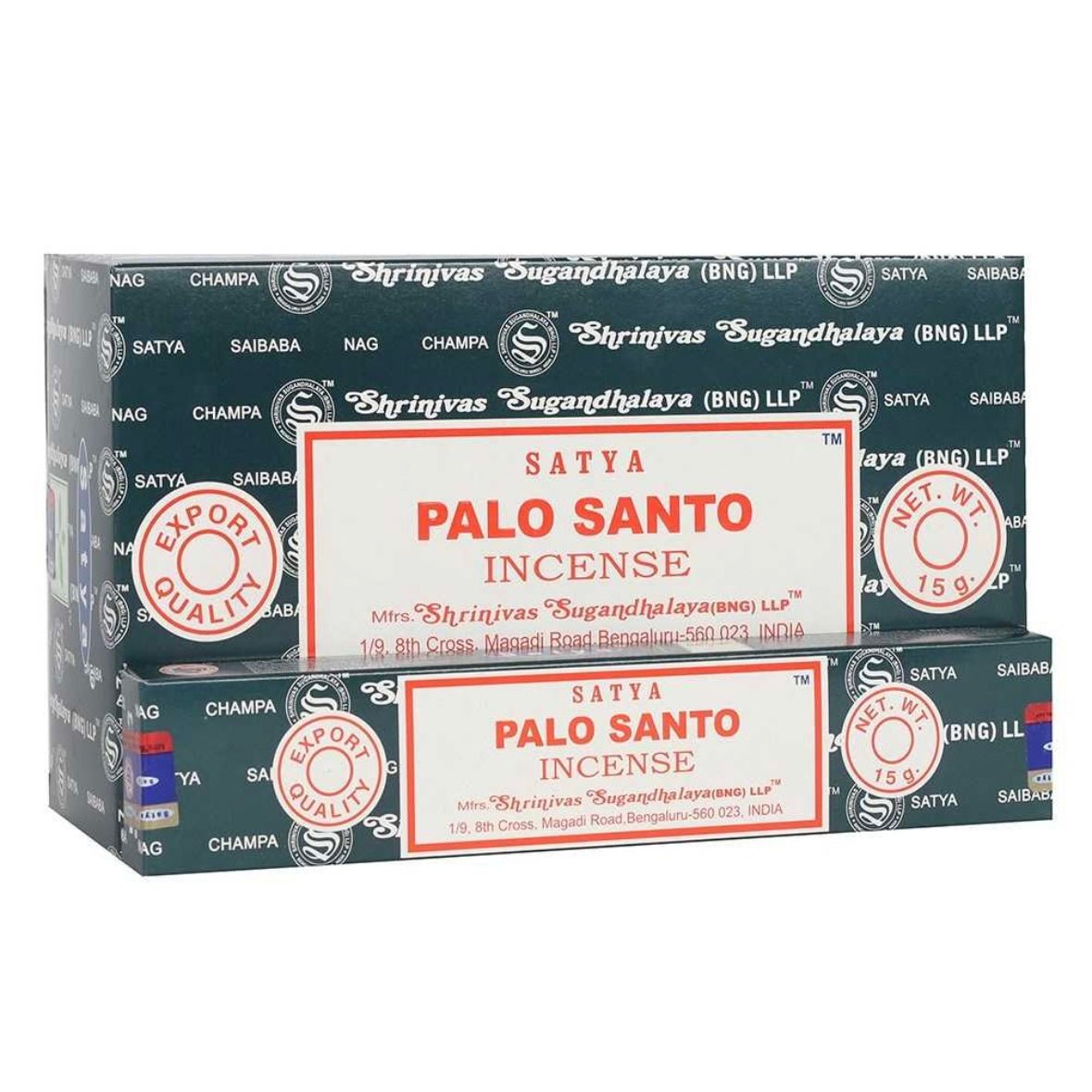 Palo Santo Satya Incense Sticks Pack - Shiny Crystals