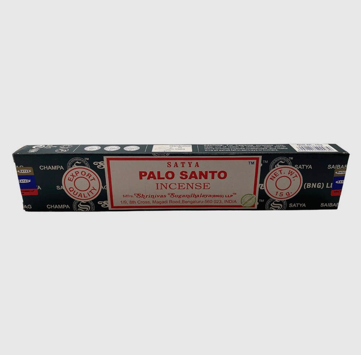 Palo Santo Satya Incense Sticks Pack - Shiny Crystals