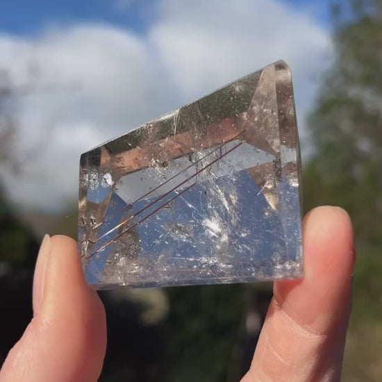 Rutilated Quartz Crystal Freeform video