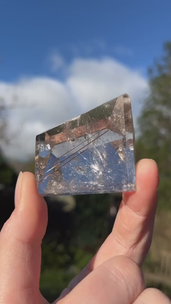 Rutilated Quartz Crystal Freeform video