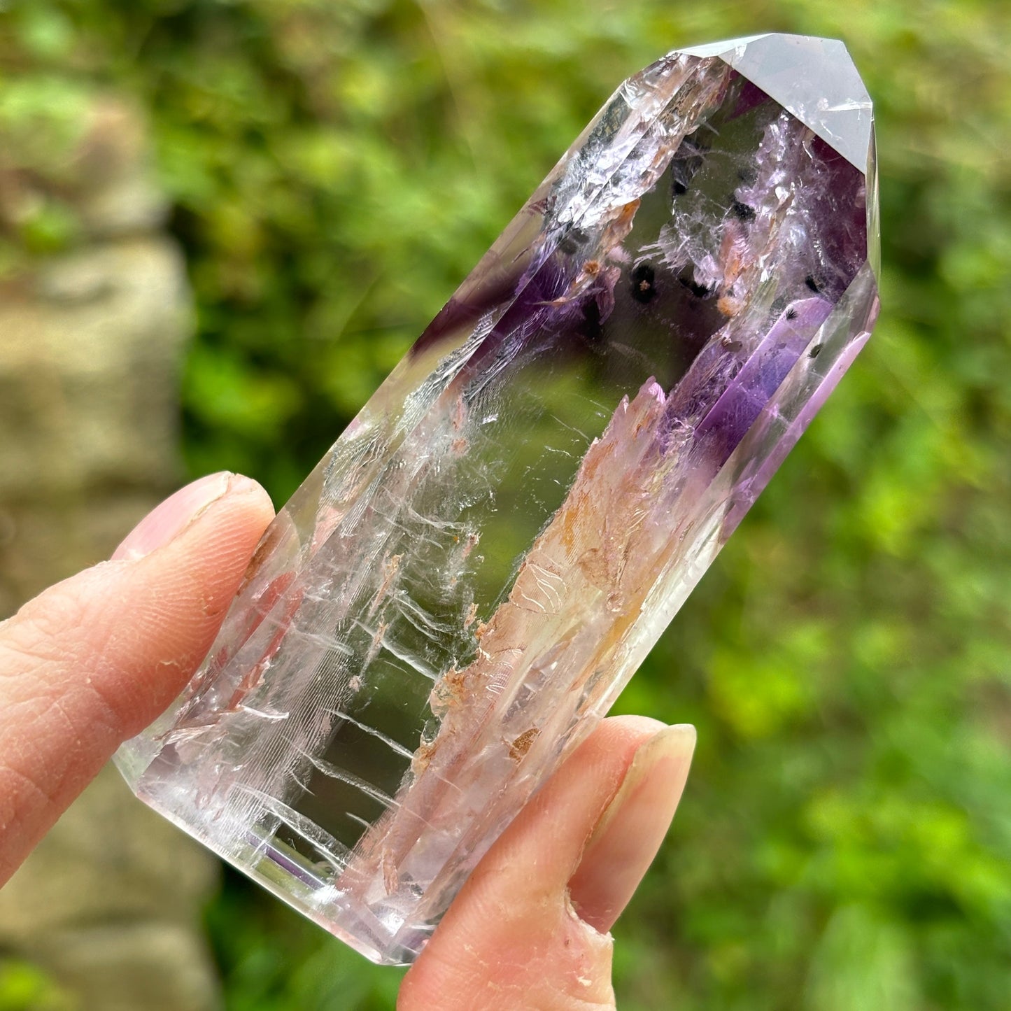 Stunning Brazilian Amethyst Point #2 - Shiny Crystals