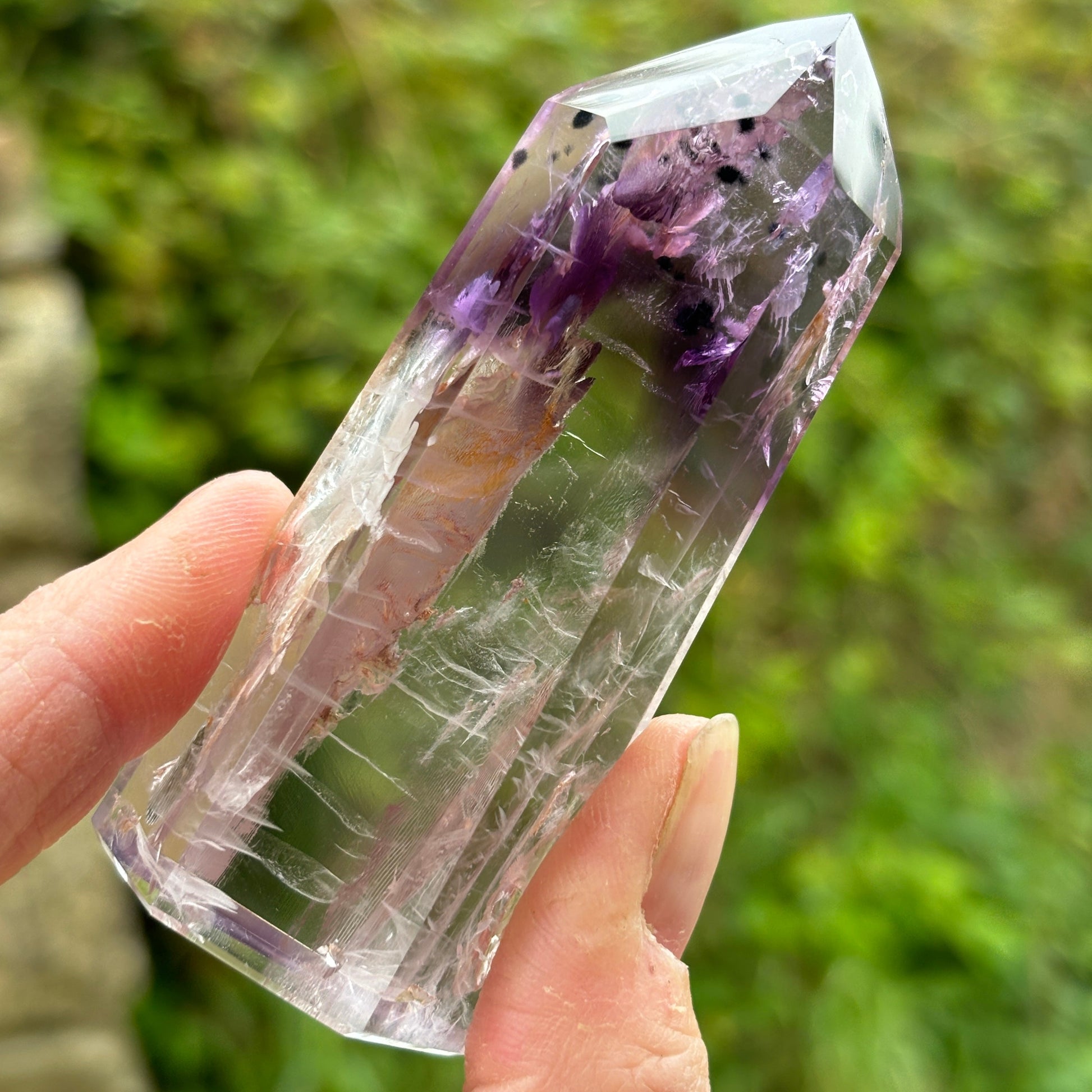 Stunning Brazilian Amethyst Point #2 - Shiny Crystals