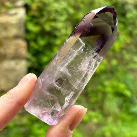 Stunning Brazilian Amethyst Point #3 - Shiny Crystals