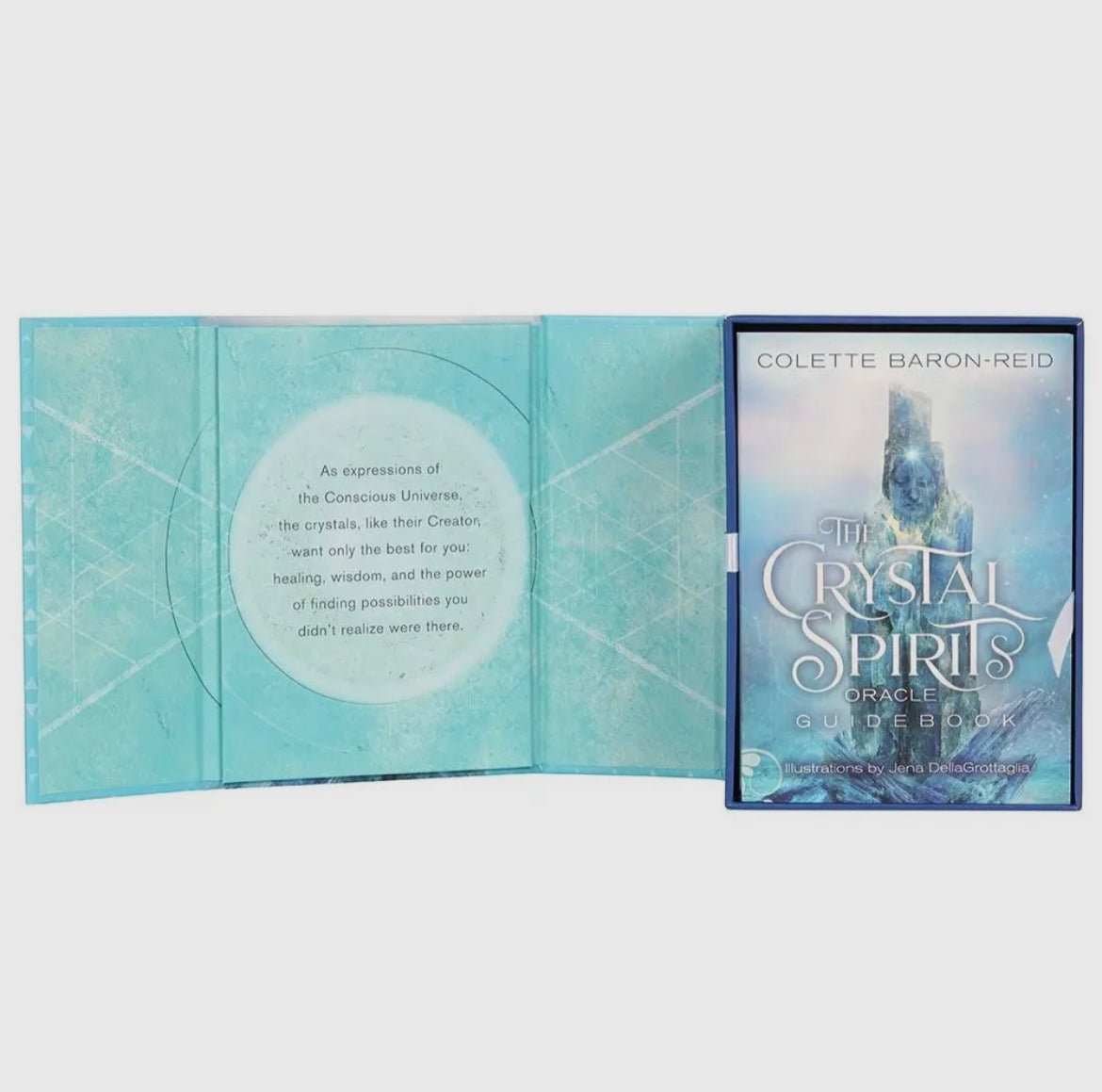 The Crystal Spirits Oracle Cards - Colette Baron-Reid - Shiny Crystals