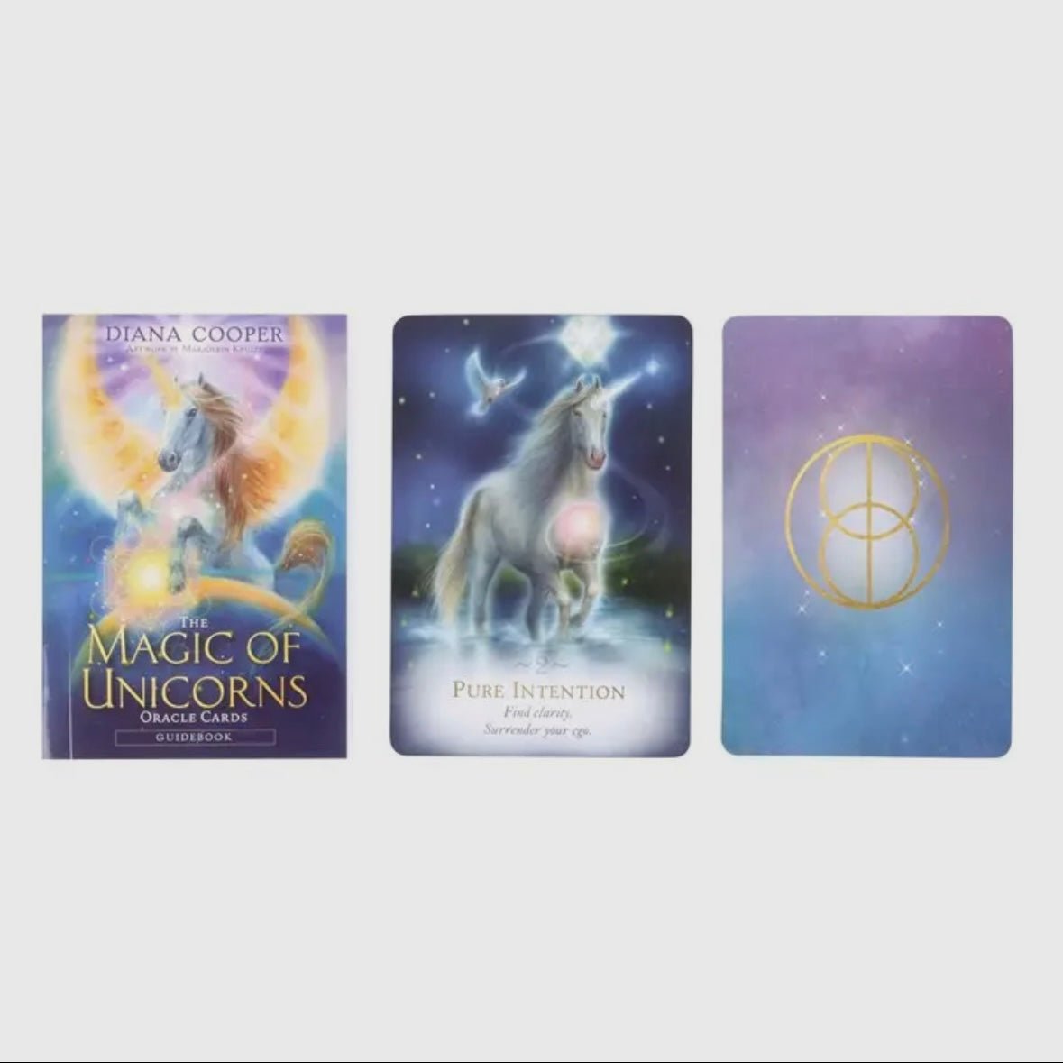 The Magic of Unicorns Oracle Cards by Diana Cooper - Shiny Crystals