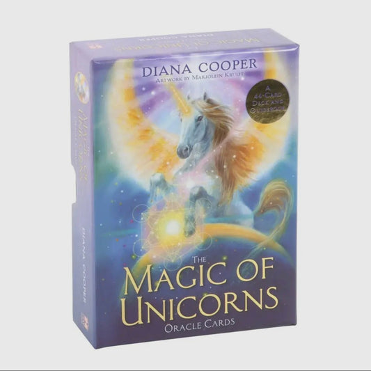 The Magic of Unicorns Oracle Cards by Diana Cooper - Shiny Crystals