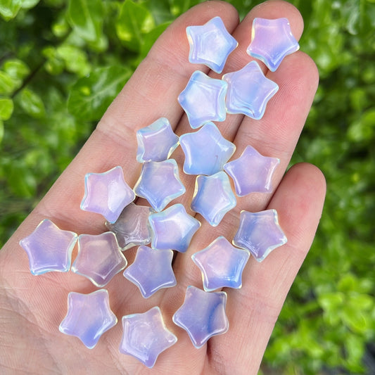 Tiny Opalite Star - Shiny Crystals