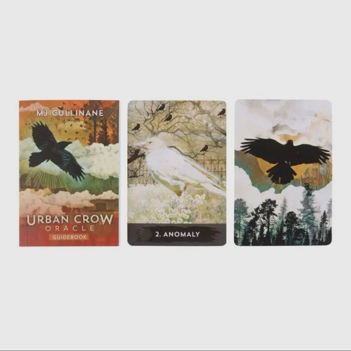 Urban Crow Oracle Cards by MJ Cullinane - Shiny Crystals